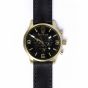 Black & Gold Black Pearl Gold watch