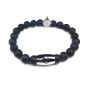 BVLLIN Wolf Matt Black bracelet