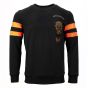Black & Gold Militardos Black sweater