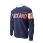 Black & Gold Craneo Seco Blue sweater