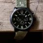 Black & Gold Black Pearl Army watch