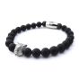 BVLLIN Wolf Matt Black bracelet