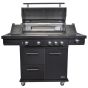 Boretti Imperatore Nero 4B Gas Barbecue