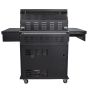 Boretti Imperatore Nero 4B Gas Barbecue