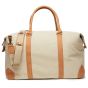 Bosler RCS Gerecycled Canvas Duffeltas - Greige