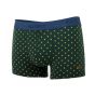 Billybelt organic cotton boxershorts green snow