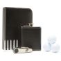 Brouk & Co Hole In One Golf & Flask Kit - Black