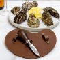 Brût Home and Glassware Oyster Set With Leather Glove