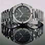 Brunmontagne Representor watch steel strap - silver/black