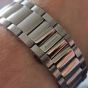 Brunmontagne Representor watch steel strap - silver/black