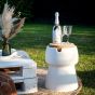 Bubalou Champ Stool Cooler White/Cork