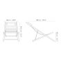 Jardinico Byblos beach chair
