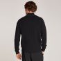 Calvin Klein Ribbed Half Zip Pullover - Black