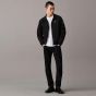 Calvin Klein Padded Nylon Jacket With Zipper - Black