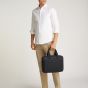 Calvin Klein Rubberized Laptop Bag - Black