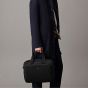 Calvin Klein Rubberized Laptop Bag - Black