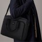 Calvin Klein Rubberized Laptop Bag - Black