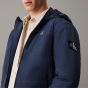 Calvin Klein Nylon Hooded Jacket - Dark Blue