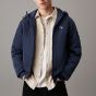 Calvin Klein Nylon Hooded Jacket - Dark Blue