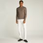 Calvin Klein Ribbed Pullover - Brown