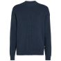 Calvin Klein Ribbed Relaxed Pullover - Navy