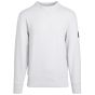Calvin Klein Logo Badge Sweatshirt - Light Grey