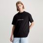 Calvin Klein T-Shirt With Logo On The Back - Black