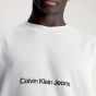 Calvin Klein T-Shirt With Logo On The Back - Icicle