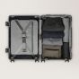The carry on luggage Grey/Chocolate Carl Friederik
