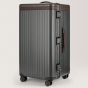 The trunk luggage Grey/Chocolate
