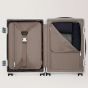 Carl Friedrik Der Carry-On Aluminium - Silber/Schokoladenbraun