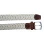 BILLYBELT Club braided belt white