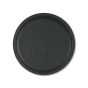 Dutchdeluxes set of 4 leather coasters black