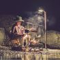 Folding Fire Barbecue Grill