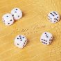 Alligator leather dice board