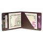 DUN wallets leather wallet brown