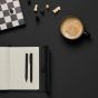 Personalisiertes Notizbuch Zum Vatertag Premium Baltimore - Schwarz