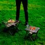 Folding Fire Barbecue Grill Small