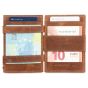 Garzini Cavare Brushed Brown Magic Wallet