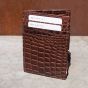 Garzini Essenziale Croco Magic Wallet Brown