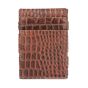 Garzini Essenziale Croco Magic Wallet Brown