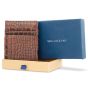 Garzini Essenziale Croco Magic Wallet Brown