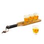 Gentlemen's Hardware Serveerplank & Shotglaasjes