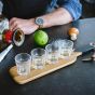 Gentlemen's Hardware Serveerplank & Shotglaasjes