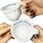 Incartato Ceramics Issues Espresso Cup – "Go To Work Little Bitch"