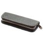 Sonnenleder Grass pencil case dark brown