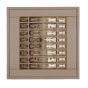 Hector Saxe Leather Chess Set - Taupe