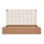 Jeu de Connect 4 en cuir Hector Saxe - Cognac
