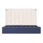 Hector Saxe Leather Connect 4 Game - French Blue