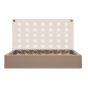 Hector Saxe Leder Connect 4 Spiel - Taupe